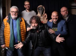 Buenas noches, señor Monstruo: MI ADORADO MONSTER llega a los cines Millán Salcedo, Javier Botet, Enrique López Lavigne, Víctor Matellano y Arturo de Bobadilla en el estreno de Mi adorado Monster en Madrid.