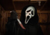 Cine de terror para un 2022 de miedo Ghostface en la quinta entrega de la saga Scream, Paramount Pictures y Spyglass Media.