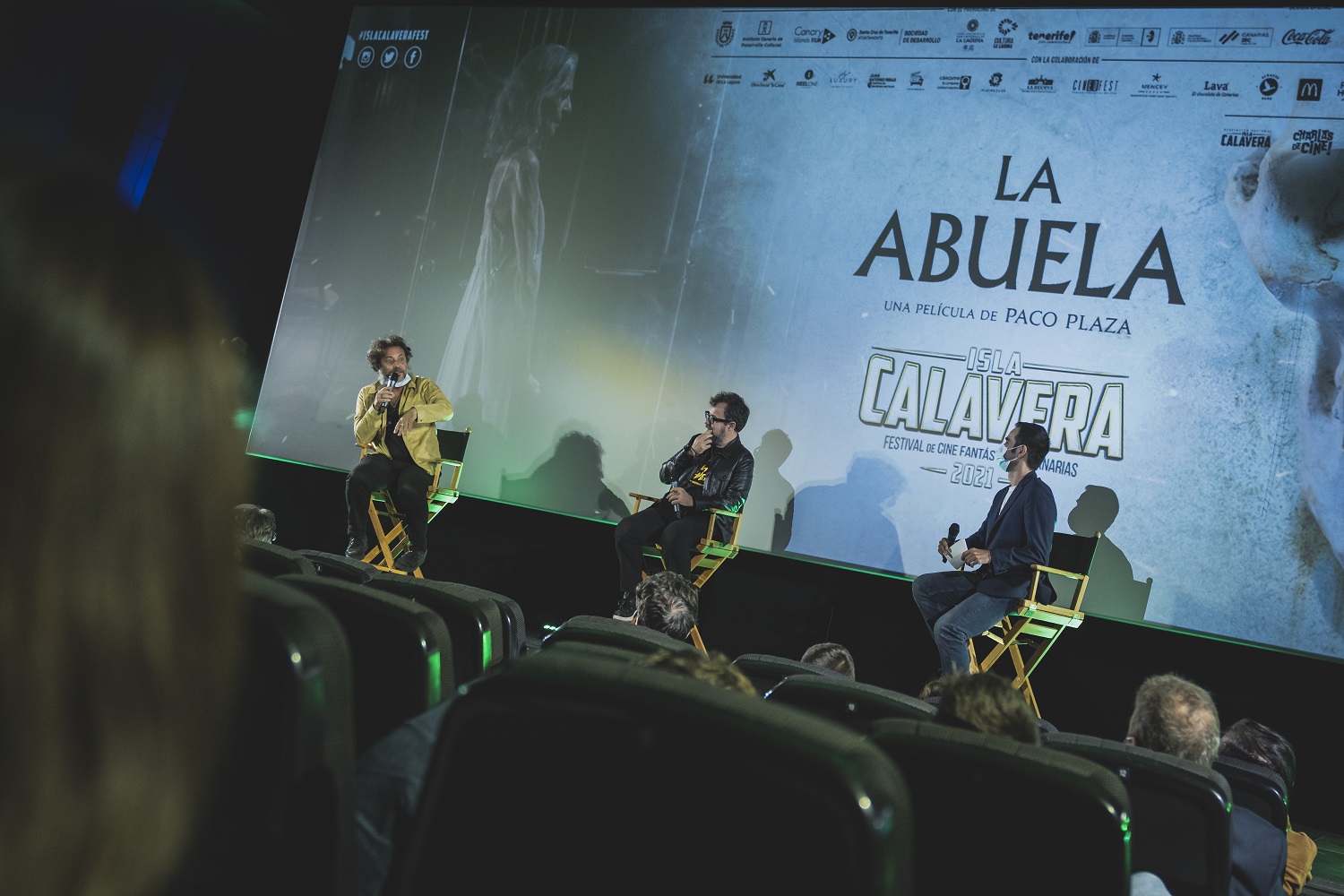 Cinefórum sobre La abuela en el Festival Isla Calavera 2021.