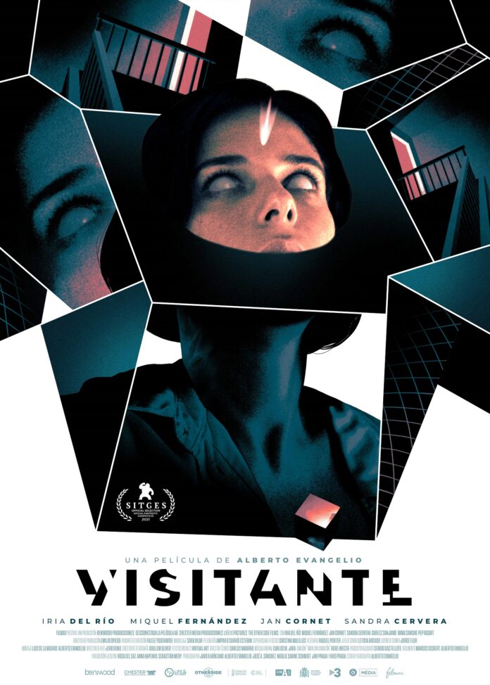 Póster de Visitante, de Alberto Evangelio.