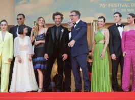 CANNES 2022: COUPEZ! Morir en plano secuencia El director Michel Hazanavicius y los protagonistas de Coupez!, en la inauguración de Cannes 2022.