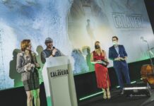 El FESTIVAL ISLA CALAVERA abre convocatoria de películas para su edición 2022 Charlotte Kirk y Neil Marshall en Isla Calavera 2021.