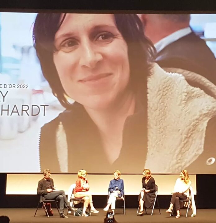 Encuentro con Kelly Reichardt en Cannes 2022.