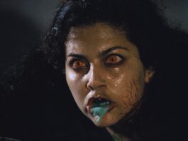 ISLA CALAVERA celebra DEMONS con el reencuentro de Lamberto Bava y Fabiola Toledo Fabiola Toledo en Demons, de Lamberto Bava.