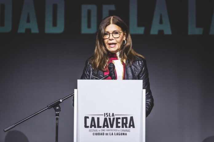 La actriz Karen Hernández, presidenta del jurado, leyó el palmarés de la sección oficial de cortometrajes.