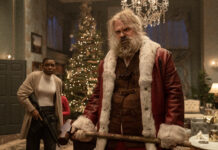 Crítica: NOCHE DE PAZ. Este Santa es duro de matar Noche de Paz, de Tommy Wirkola. Universal Pictures