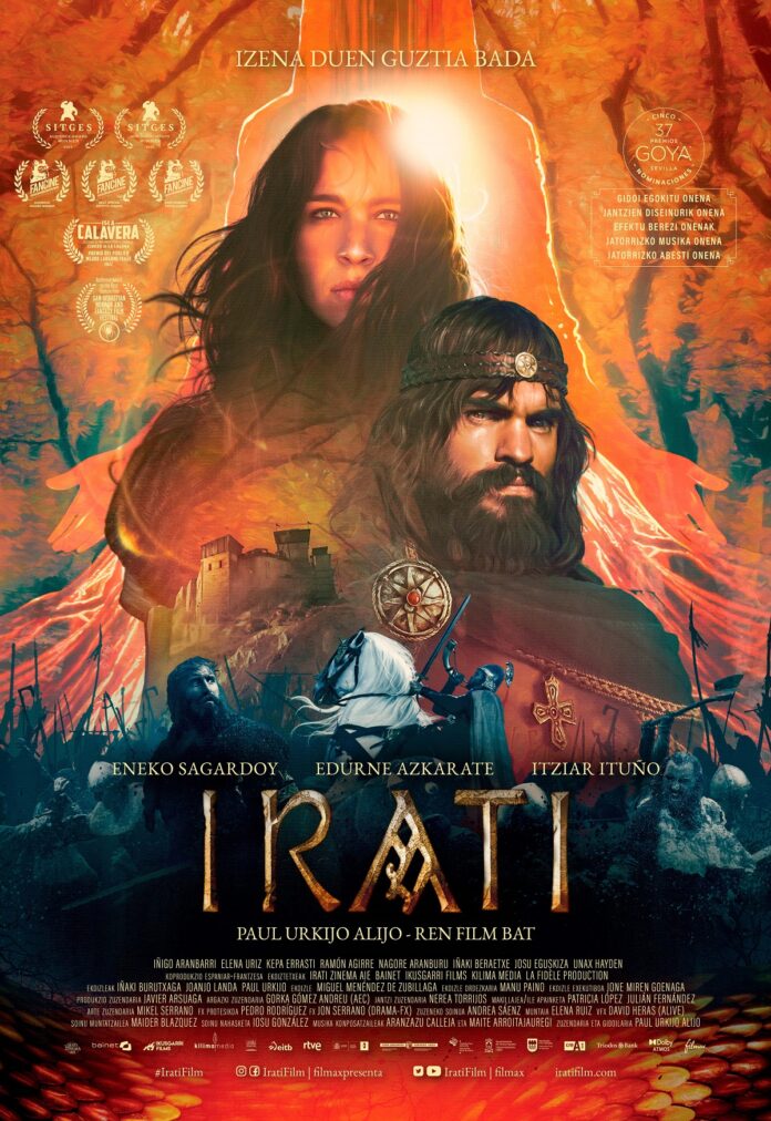 Póster de Irati, de Paul Urkijo. Filmax