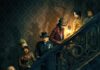 Primer tráiler y póster de HAUNTED MANSION: Bienvenidos, necios mortales Danny DeVito, Tiffany Haddish, Owen Wilson, Lakeith Stanfield, Rosario Dawson y el niño Chase Dillon, en la escalera de la nueva Mansión Encantada.