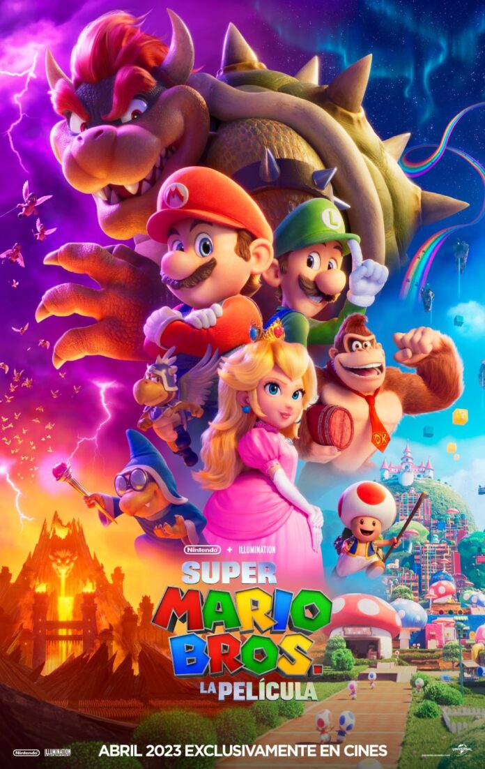 Póster Super Mario Bros. La Película. (c) Universal Pictures