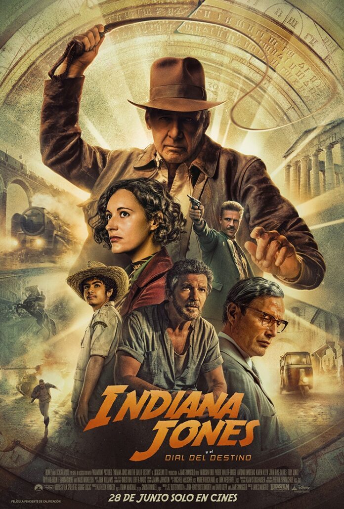 Póster Indiana Jones y el Dial del Destino
