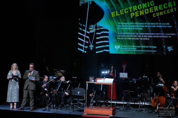 Concierto Electronic Penderecki. Teatro Leal © Aarón S. Ramos/Fimucité