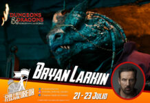 DUNGEONS & DRAGONS tendrá un panel propio en CINEFAN FESTIVAL, con la participación del actor Bryan Larkin Bryan Larkin, actor escocés ganador de dos premios BAFTA Scotland y rostro muy habitual en cine y televisión, se une al elenco de invitados de honor de Cinefan Festival de Úbeda.