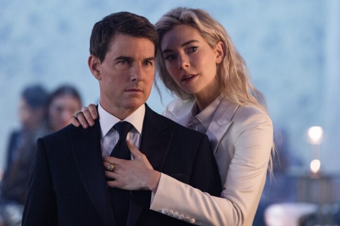 Tom Cruise y Vanessa Kirby en Misión: Imposible - Sentencia Mortal. Parte I. 