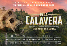 KING KONG reina en el cartel oficial del FESTIVAL DE CINE FANTÁSTICO DE CANARIAS ISLA CALAVERA Festival de Cine Fantástico de Canarias Ciudad de La Laguna Isla Calavera 2023