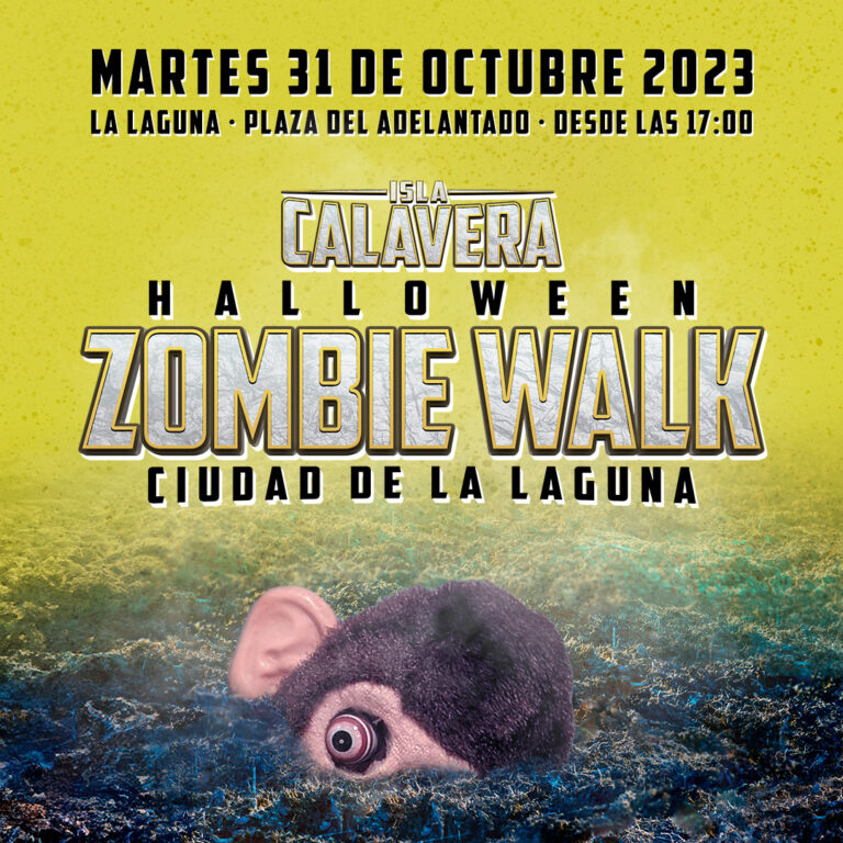 La ISLA CALAVERA ZOMBIE WALK regresa por Halloween a las calles de La Laguna