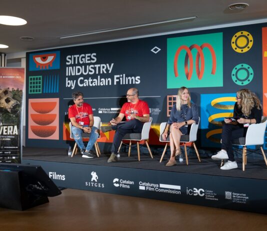 Actividades del FESTIVAL ISLA CALAVERA de Canarias en SITGES 2024 Presentación del Festival Isla Calavera 2023 en Sitges.