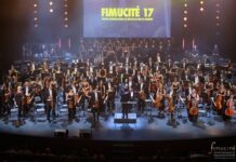 El Festival Internacional de Música de Cine de Tenerife, FIMUCITÉ, anuncia fechas para su 18ª edición Concierto "Dioses y detectives". Orquesta Sinfónica de Tenerife, Tenerife Film Choir y Coro Polifónico de la Universidad de La Laguna dirigidos por Diego Navarro. Auditorio de Tenerife © Aarón S. Ramos/Fimucité