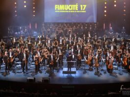 El Festival Internacional de Música de Cine de Tenerife, FIMUCITÉ, anuncia fechas para su 18ª edición Concierto "Dioses y detectives". Orquesta Sinfónica de Tenerife, Tenerife Film Choir y Coro Polifónico de la Universidad de La Laguna dirigidos por Diego Navarro. Auditorio de Tenerife © Aarón S. Ramos/Fimucité