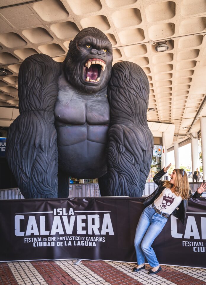 Manuela Velasco ha visitado el Festival de Cine Fantástico de Canarias Ciudad de La Laguna, que celebra este año el 90 aniversario de King Kong. © Rommel Messia