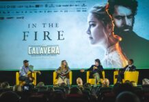 Amber Heard y Eduardo Noriega asisten al estreno nacional en Tenerife de su nueva película, IN THE FIRE Coloquio tras la proyección de In the Fire, con Amber Heard, Eduardo Noriega y Pascal Borno.