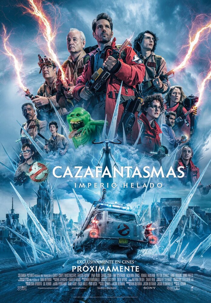 Cazafantasmas: Imperio helado. (c) Sony Pictures