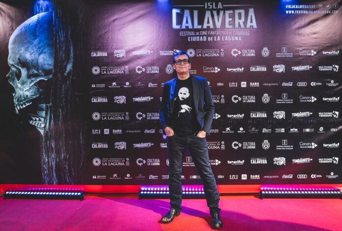 Ángel Sala, en su visita al Festival de Cine Fantástico de Canarias Ciudad de La Laguna Isla Calavera 2022.