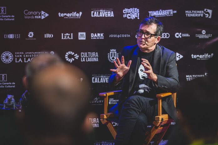 Ángel Sala, en su visita al Festival de Cine Fantástico de Canarias Ciudad de La Laguna Isla Calavera 2022.