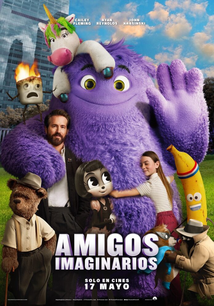 Cartel Amigos Imaginarios. (c) Paramount Pictures Spain