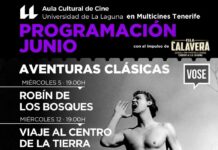 Cine de aventuras con el FESTIVAL ISLA CALAVERA y el AULA DE CINE DE LA ULL Ciclo aventuras clásicas Isla Calavera 2024 y el Aula de Cine de la ULL