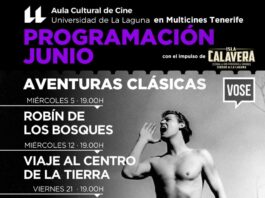 Cine de aventuras con el FESTIVAL ISLA CALAVERA y el AULA DE CINE DE LA ULL Ciclo aventuras clásicas Isla Calavera 2024 y el Aula de Cine de la ULL
