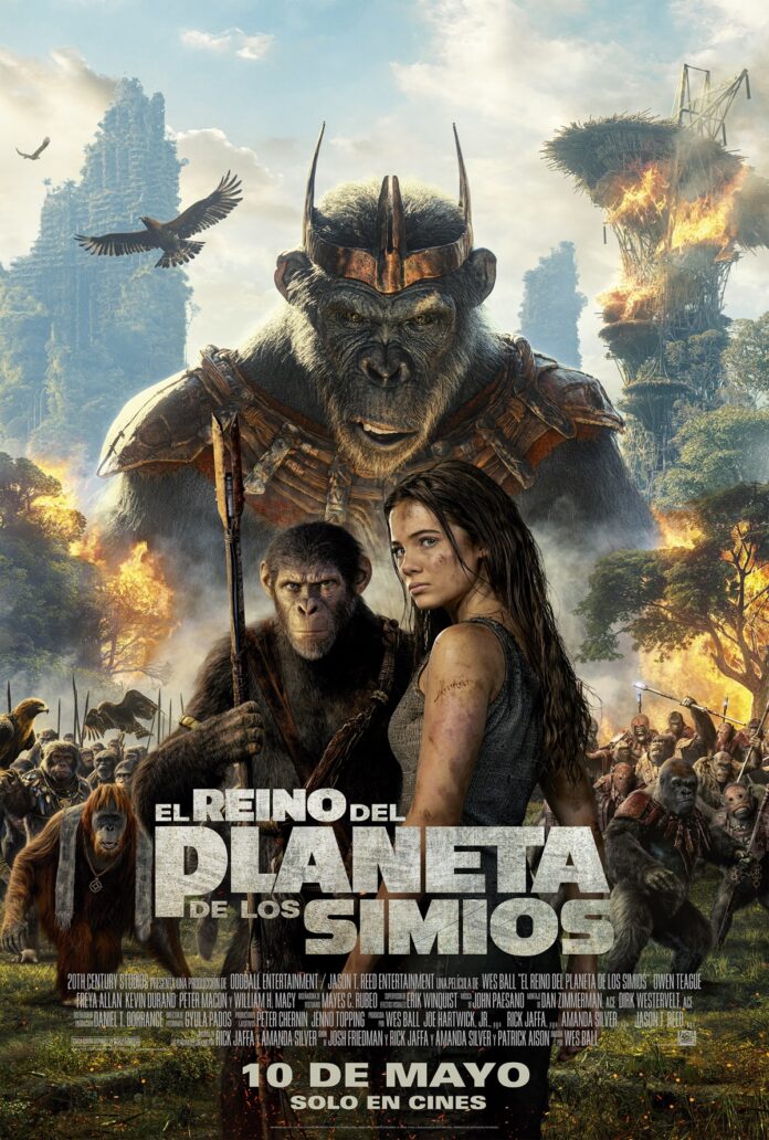 El reino del Planeta de los Simios. © 2024 20th Century Studios