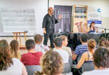 Los musicales clásicos y modernos protagonizan una nueva edición de la FIMUCITÉ FILM SCORING ACADEMY Fimucité Film Scoring Academy - Masterclass de Harry Manfredini. Conservatorio Superior de Música de Canarias © Aarón S. Ramos/Fimucité