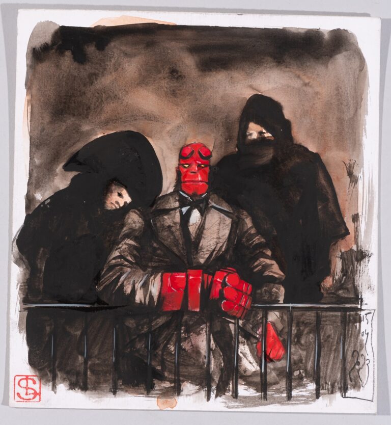 La SEMANA DE SAN SEBASTIÁN prepara la exposición ‘Goya – Hellboy: Una iconografía de monstruos por Stéphane Levallois’