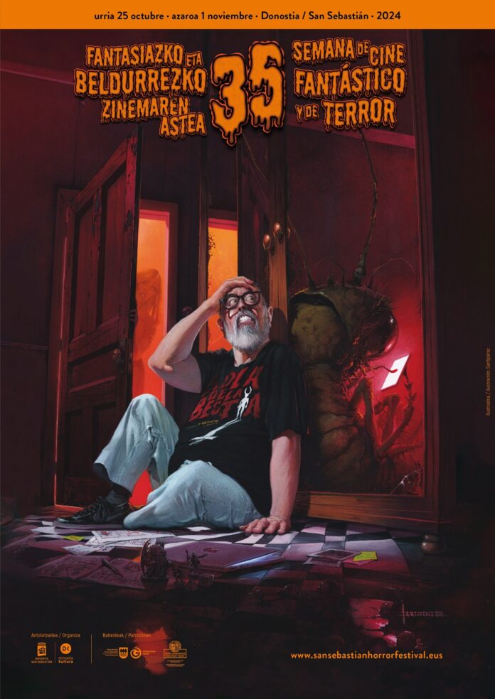 Cartel de la 35º Semana de Cine Fantástico y de Terror de San Sebastián.