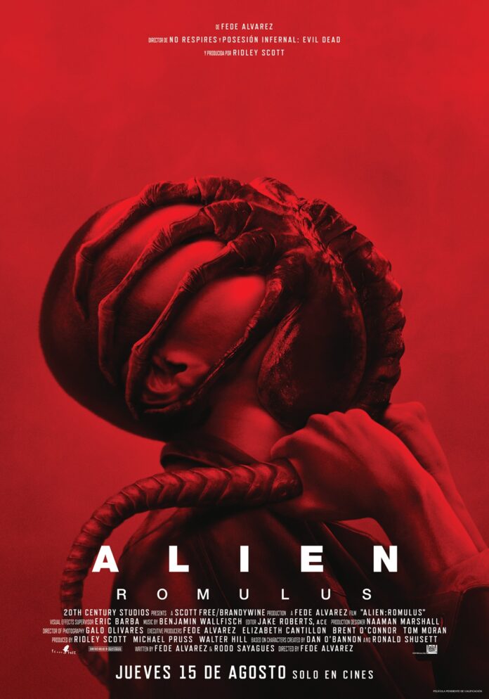 Póster Alien: Romulus. © The Walt Disney Studios