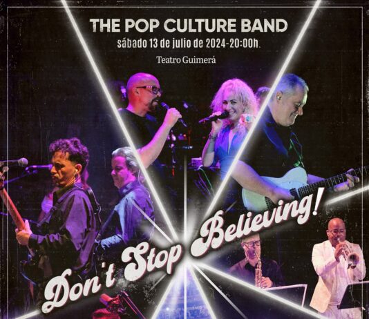 Ya a la venta todas las entradas para los conciertos de FIMUCITÉ 18 Póster del concierto Don't Stop Believing! de FIMUCITÉ 18.