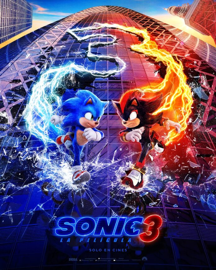Sonic 3 La Película. (c) Paramount Pictures