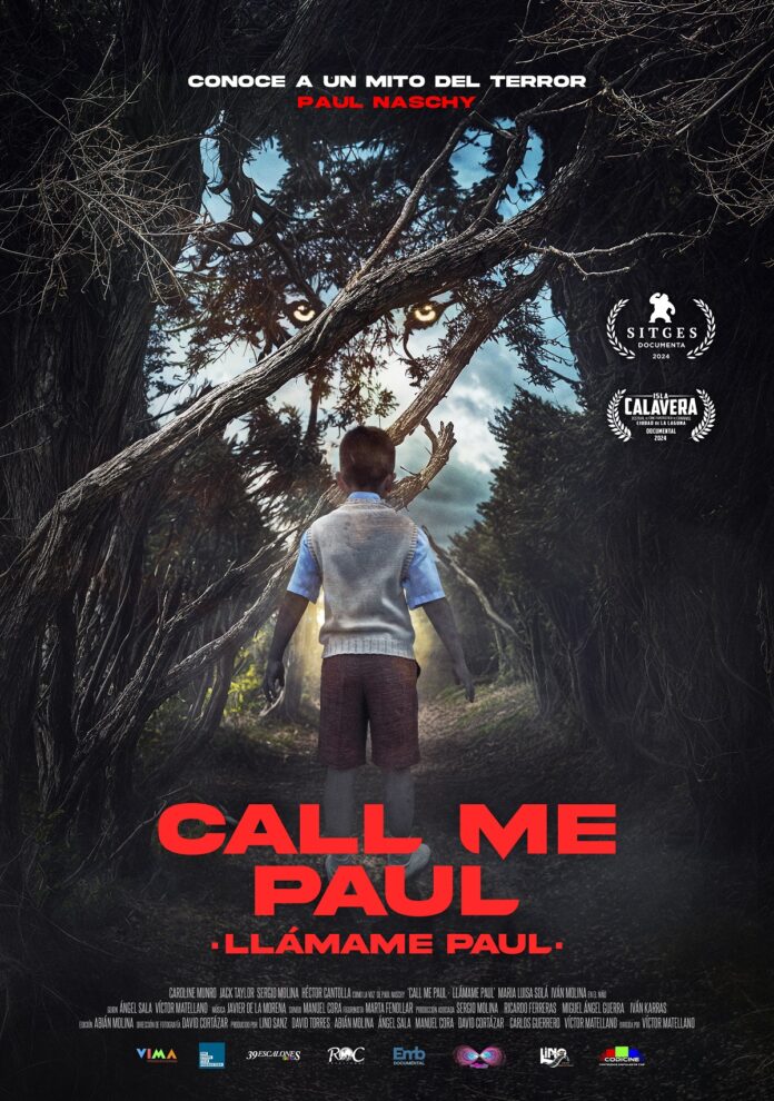 Póster de Call me Paul, nuevo documental de Víctor Matellano.