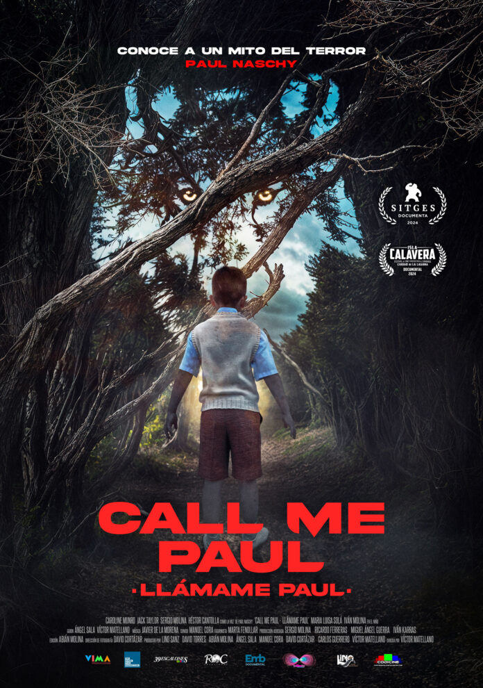 Cartel de la película documental Call me Paul, de Víctor Matellano.