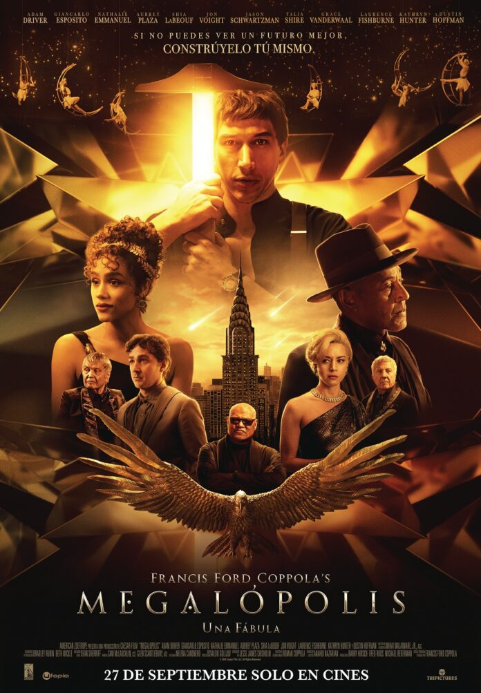 Cartel oficial Megalópolis. Tripictures
