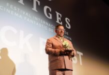 SITGES 2024 DÍA #3: Lluvia de premios el día de la Zombie Walk Nick Frost, premio Màquina del Temps en Sitges 2024.