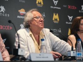 SITGES 2024 Día #8: Geoffrey Rush y Christophe Gans desembarcan en el festival durante el día grande del cine español Geoffrey Rush en Sitges 2024.