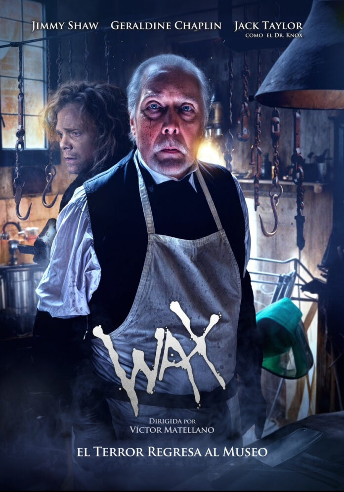 Póster de la edición especial 10º aniversario de Wax, diseñado por Daniel Fumero. 