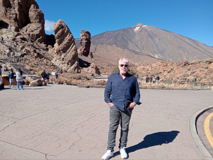 Ron Perlman en El Teide.
