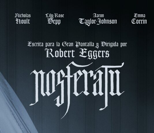 El reparto de NOSFERATU, de Robert Eggers. Carteles de personajes Nosferatu, de Robert Eggers. Detalle del cartel.