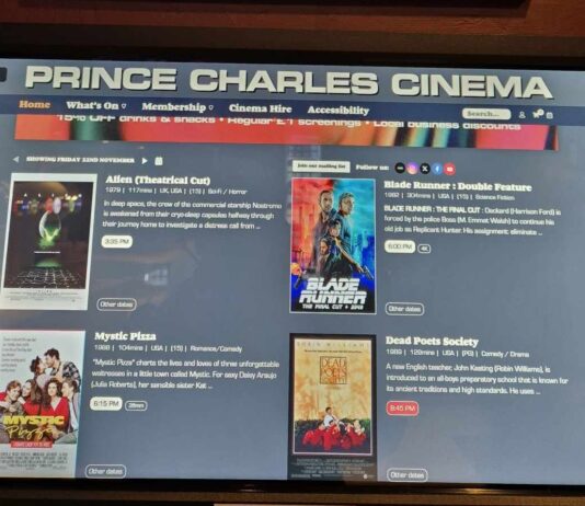 De ALIEN a BLADE RUNNER. Ridley Scott, James Cameron y Denis Villeneuve Pantalla Prince Charles Cinema