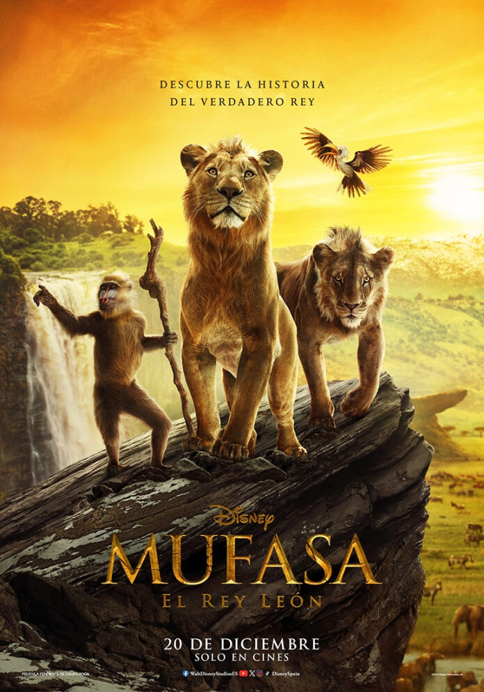 Mufasa: El Rey León, de Barry Jenkins. (c) Disney