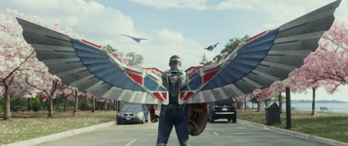 Anthony Mackie en Capitán América. Brave New World. © 2024 MARVEL.