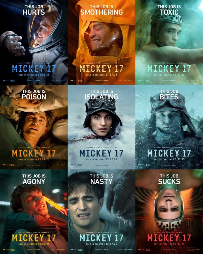 Carteles de Mickey 17.