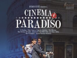 FIMUCITÉ celebra las grandes partituras del cine italiano con el concierto ‘Cinema e Paradiso’ Póster concierto 'Cine e Paradiso', de FIMUCITÉ 2025.